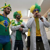 «Болельщики радости» из Бразилии посетили детскую больницу в Самаре