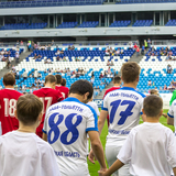 Третий тестовый матч на стадионе «Самара Арена» завершился победой тольяттинцев