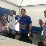 Дмитрий Азаров посетил площадку Фестиваля болельщиков FIFA