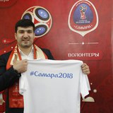 Посол Самары Олимпийский чемпион по дзюдо Тагир Хайбулаев встретился с активистами программы «Городские волонтеры» Чемпионата мира по футболу FIFA 2018 в России<sup>ТМ</sup>